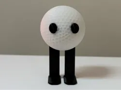 Wobbly Golf Ball Pet - Free 3D Print Model