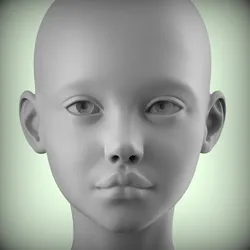 72 3D HEAD FACE FEMALE CHARACTER TEENAGER PORTRAIT DOLL 3D model 3D model 3D model 3D model