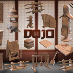 Asian Dojo props (Pick A Prop! Chopstick Unleashed!)