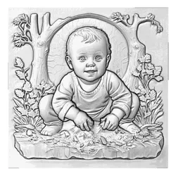 BABY IN THE SAND 2