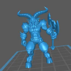 Beastman - Goat-Man - Warrior of Chaos