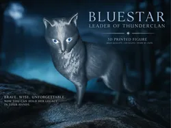 Bluestar Warrior Cat Model - Free 3D Print Model