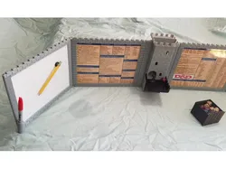DM Screen with Dice Tower