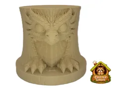 Dragon Stump Decor | Critter Grove - Free 3D Print Model