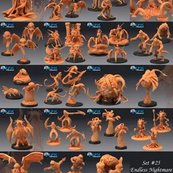 Endless Nightmare Set / Cosmic Horror & Lovecraft Entity Collection / Pre-Supported