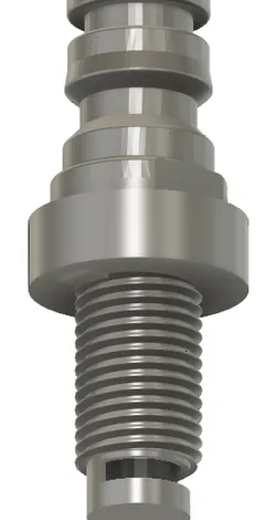 Hose connection for Scheppach mower