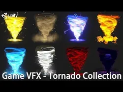 Unity Game VFX - Tornado Collection 3D model