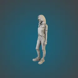1/64 Casual Woman