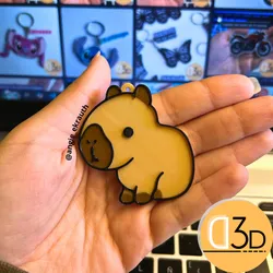 Capybara / capybara - key ring v6