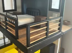 DOLLHOUSE LOFT/PORCH RAILS - Free 3D Print Model