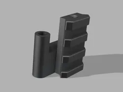 E&L Picatinny Folding Stock Adapter Reinforced - Free 3D Print Model