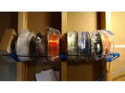 Filament Spool Storage Rack Stud-Mount Rod Holder