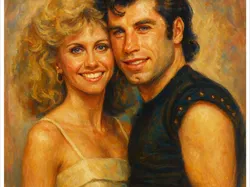 Grease Lithophane - Free 3D Print Model