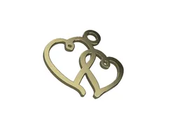 Interlocking Hearts - Free 3D Print Model