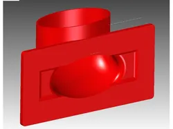 K40 Laser Exhaust Flange