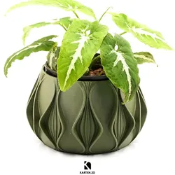 Lamina Planter | Modern Planter | 3D STL file