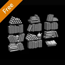 LegendGames FREE Arcane books and Accessories set 1