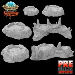 Magma Pool Terrain Scatter