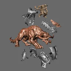 PINKY RIDER DOOM THE DARK AGES MODULAR ARMOR HIGH QUALITY STL FOR 3D PRINTING