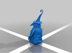 RPG mage miniature