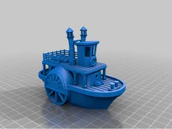 Slanted Roof Paddle Boat