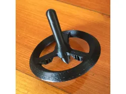 Spinning Top With Screw In Tip