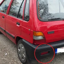 suzuki maruti rear bumper fog light frame