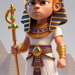 The young pharaoh who will conquer your showcase!👑