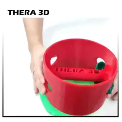 THERA 3D Rollin Thing with holes for elastics HAND THERAPY