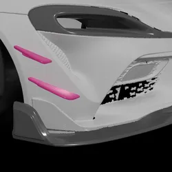 Toyota Supra mk5 Canards