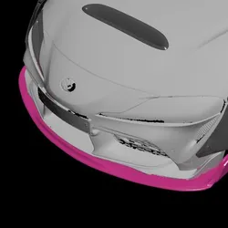 Toyota Supra mk5 front bumper lip spoiler
