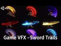 Unity Game VFX - Sword Trails 3D model