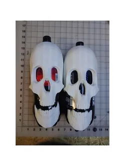 2 Liter Bottle Skull