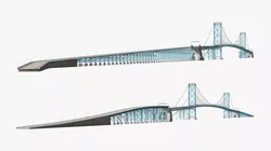 Ambassador Bridge 3D model