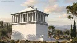 Ancient Carian Mausoleum of Halicarnassus 3D model