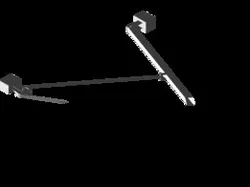 Beam and supporting cable
