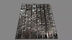 Buildings City building industrial park commercial housing 3D model
