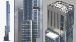 Central Park Tower Residential Skyscraper New York 3D model