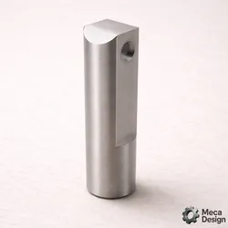 Cylindrical fastener with flats / Drilled nut