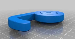 Easy print in place door lock