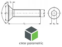 FHC screw ISO 10642