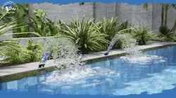 FRANKLINA frothy fan lumion fountain Low-poly 3D model