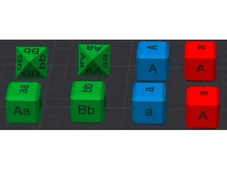 Genetics Dice for monohybrid and dihybrid crosses