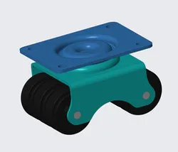 Heavy Duty 6 Wheel Caster