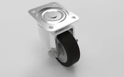 Heavy Duty Swivel Caster Wheel with Plate Mount