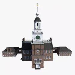 Independence Hall 3D model