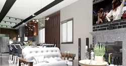 Interior desing and rendering 3D model