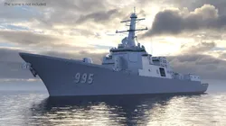 KDX III Batch II Aegis Combat Destroyer 3D model