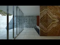 Mies van der Rohe Barcelona Pavilion 3D  Model  Low-poly 3D model