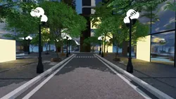 Modern Urban Architecture 3D model